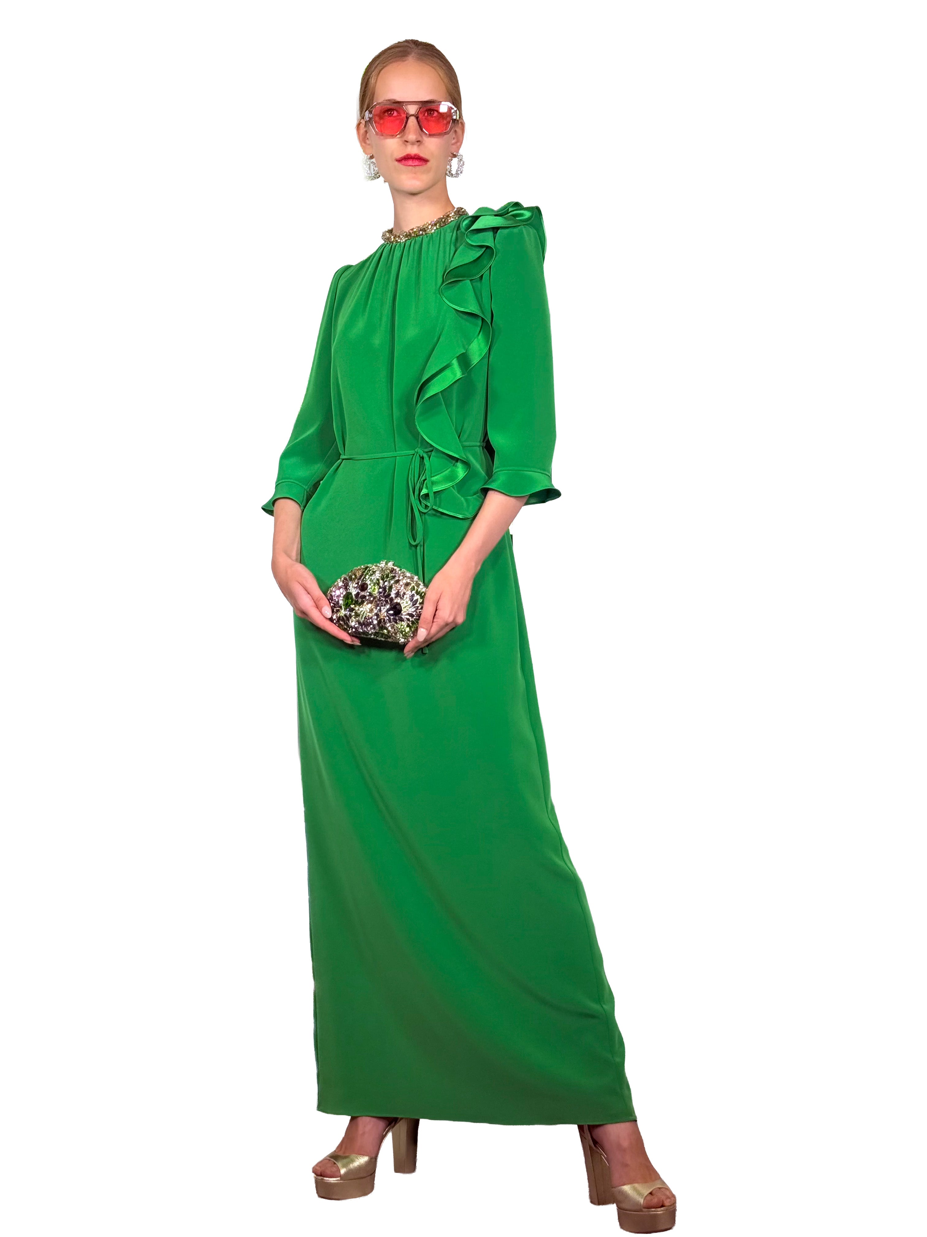 LONG DRESS CRYSTAL TUNIC