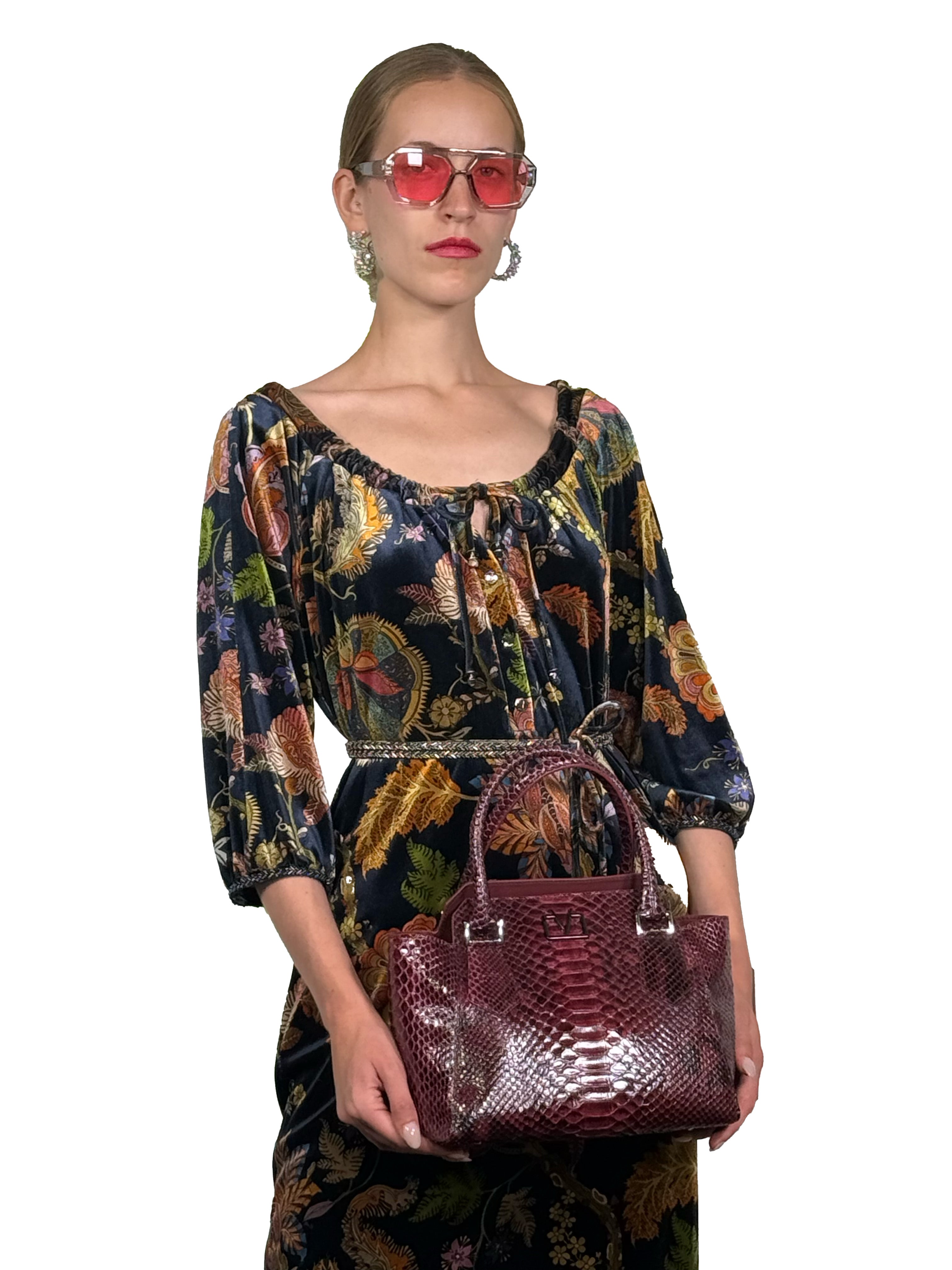 VESTIDO MIDI COOPER VELVET