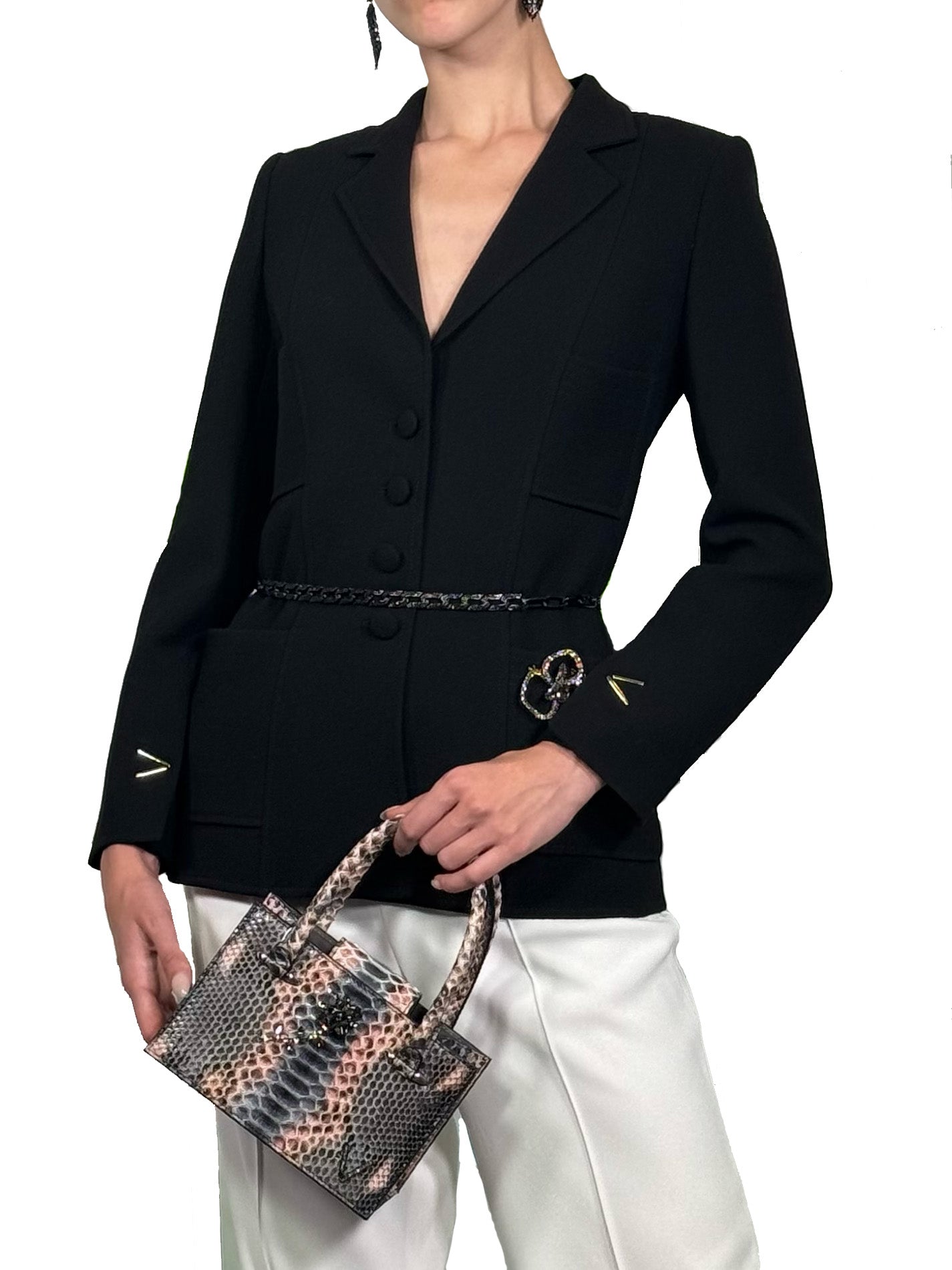 BROOKLYN MINI PYTHON CRYSTAL FLOWER