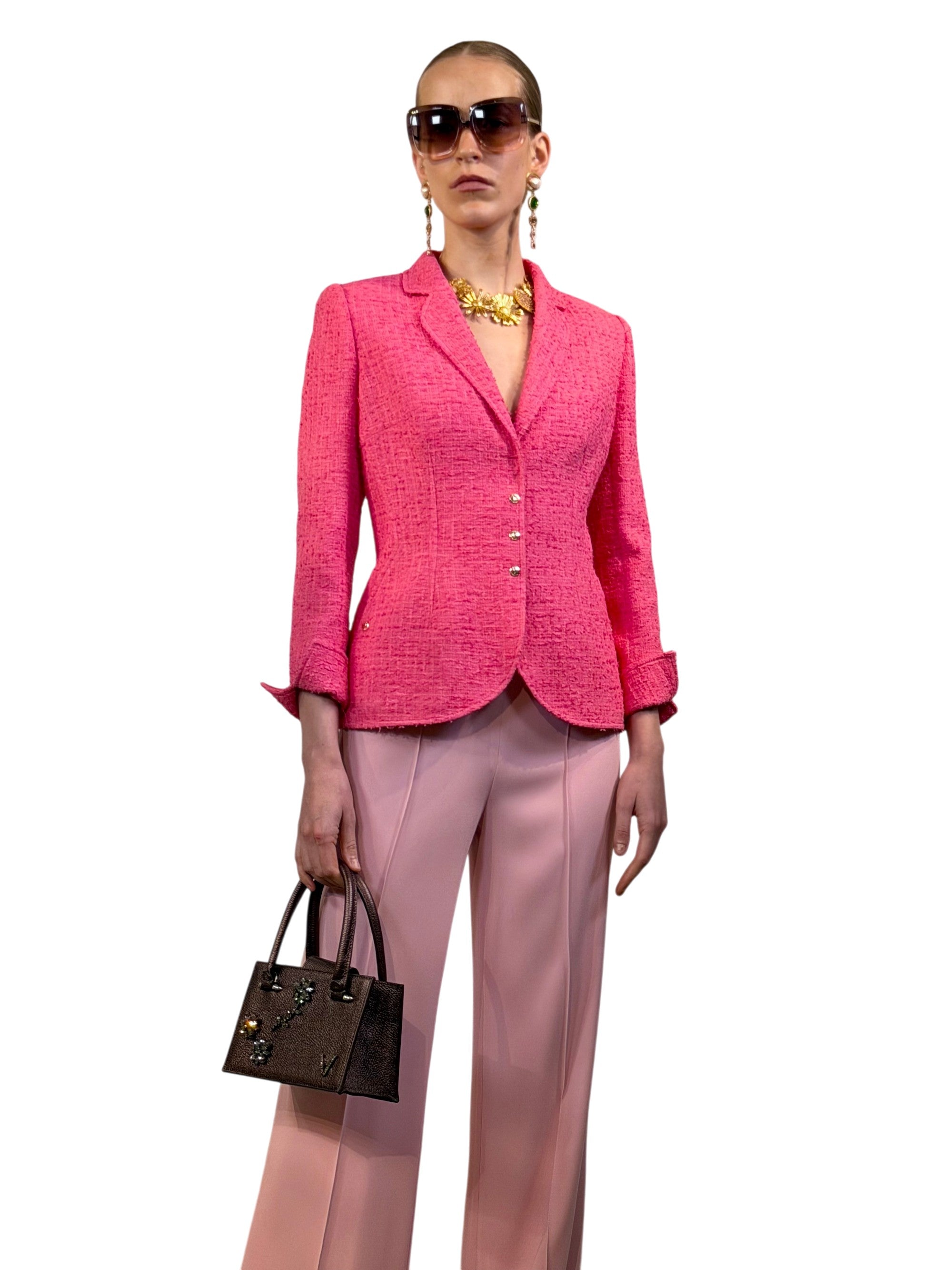 CHAQUETA TWEED SS-25