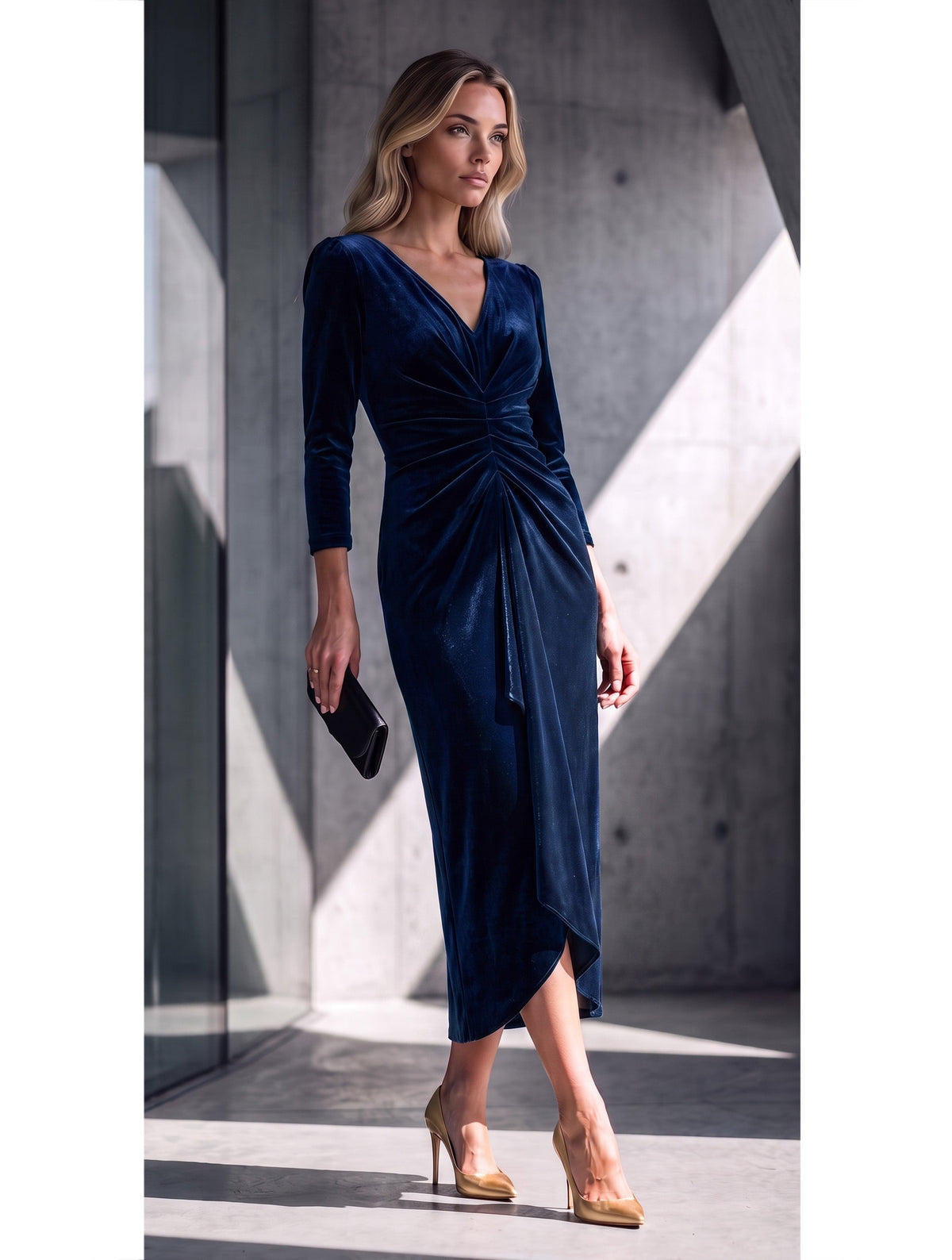 VIENNA VELVET DRESS