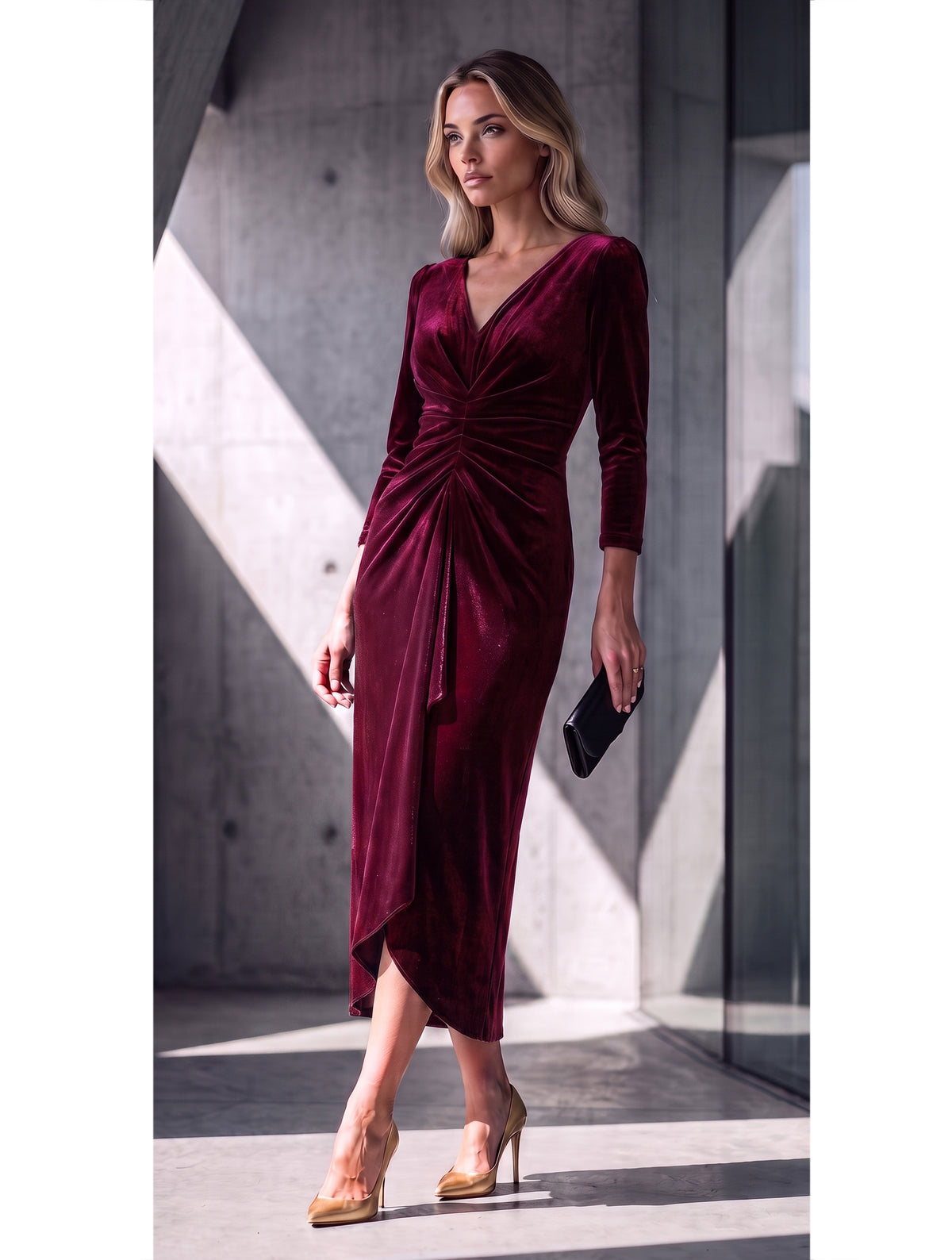 VIENNA VELVET DRESS