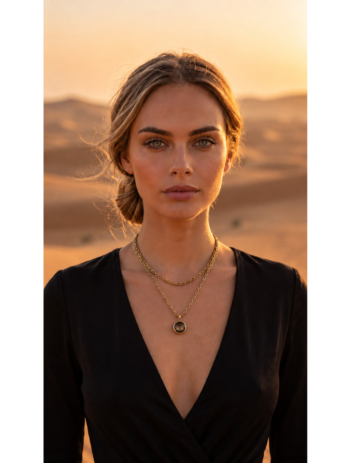 COLLAR MICRO ESLABON DOBLE JOYA
