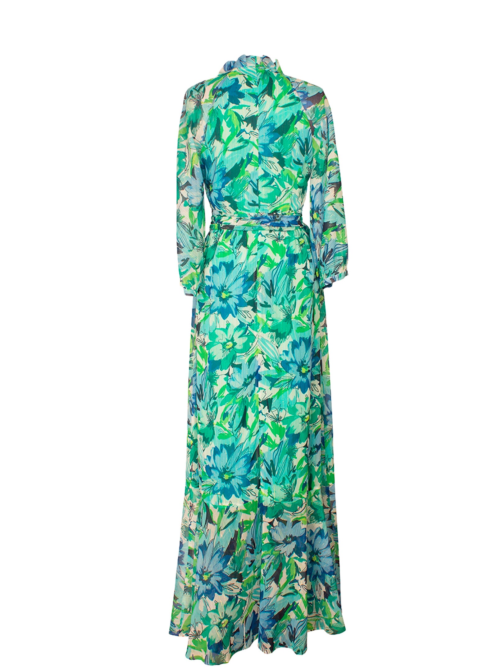 PRINTED PIRATE LONG DRESS