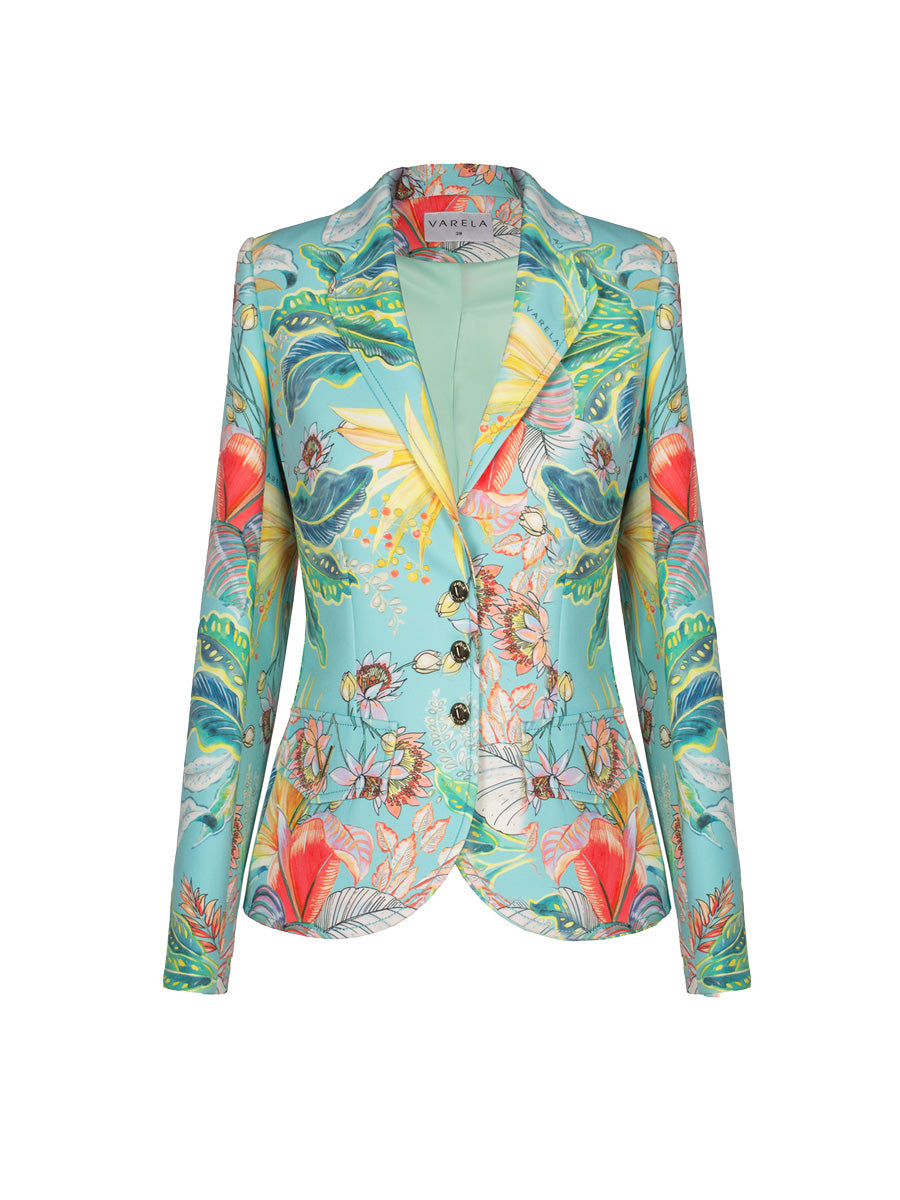 CHAQUETA SASTRE TECNO ESTAMPADA