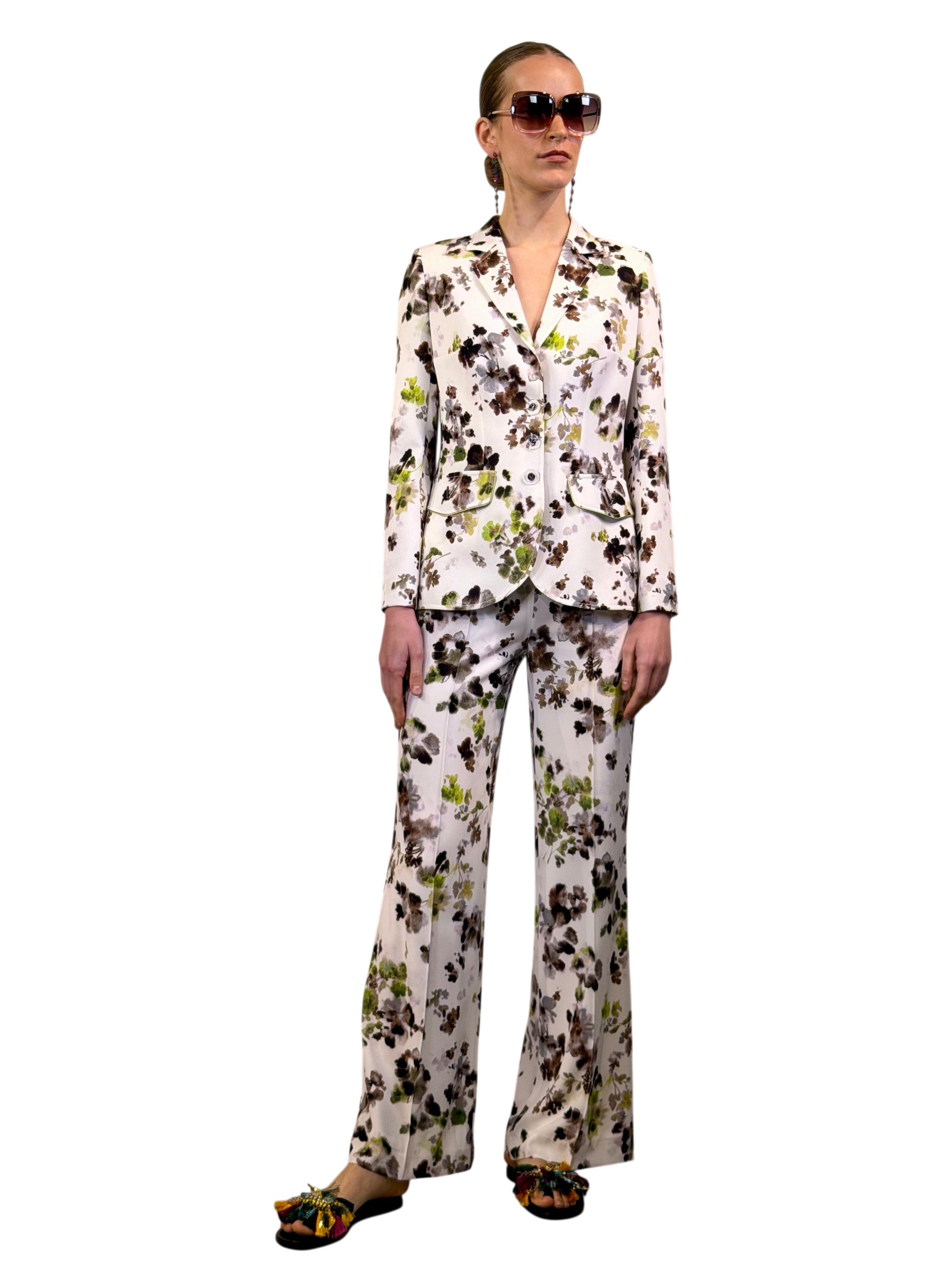 PRINTED TAILORED JACKET