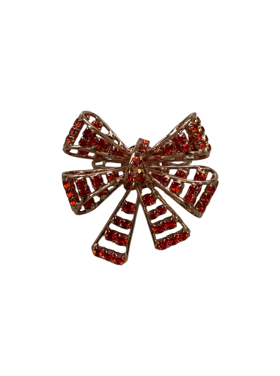 BROCHE DOBLE LAZO ROSE GOLD