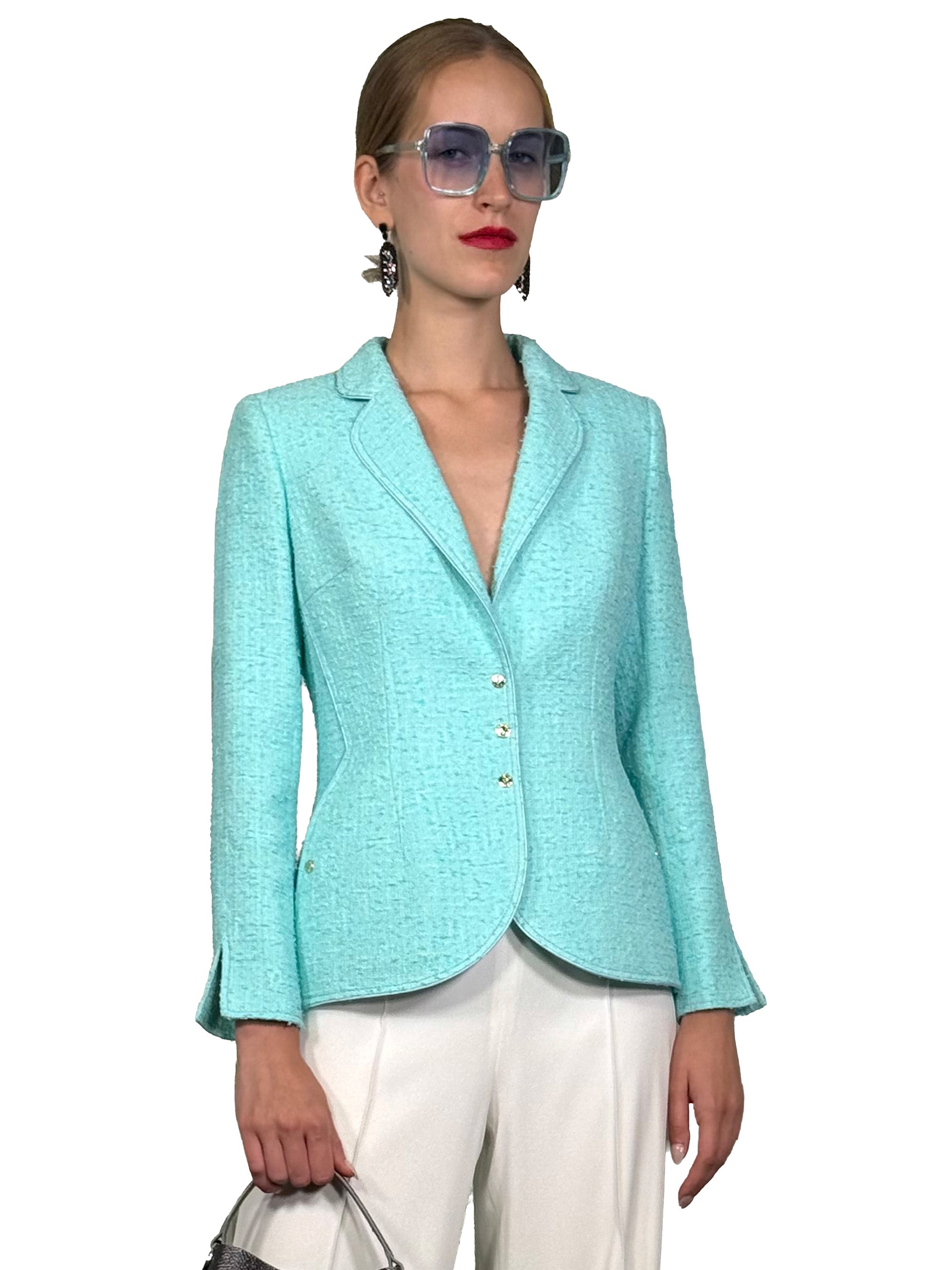 CHAQUETA TWEED SS-25