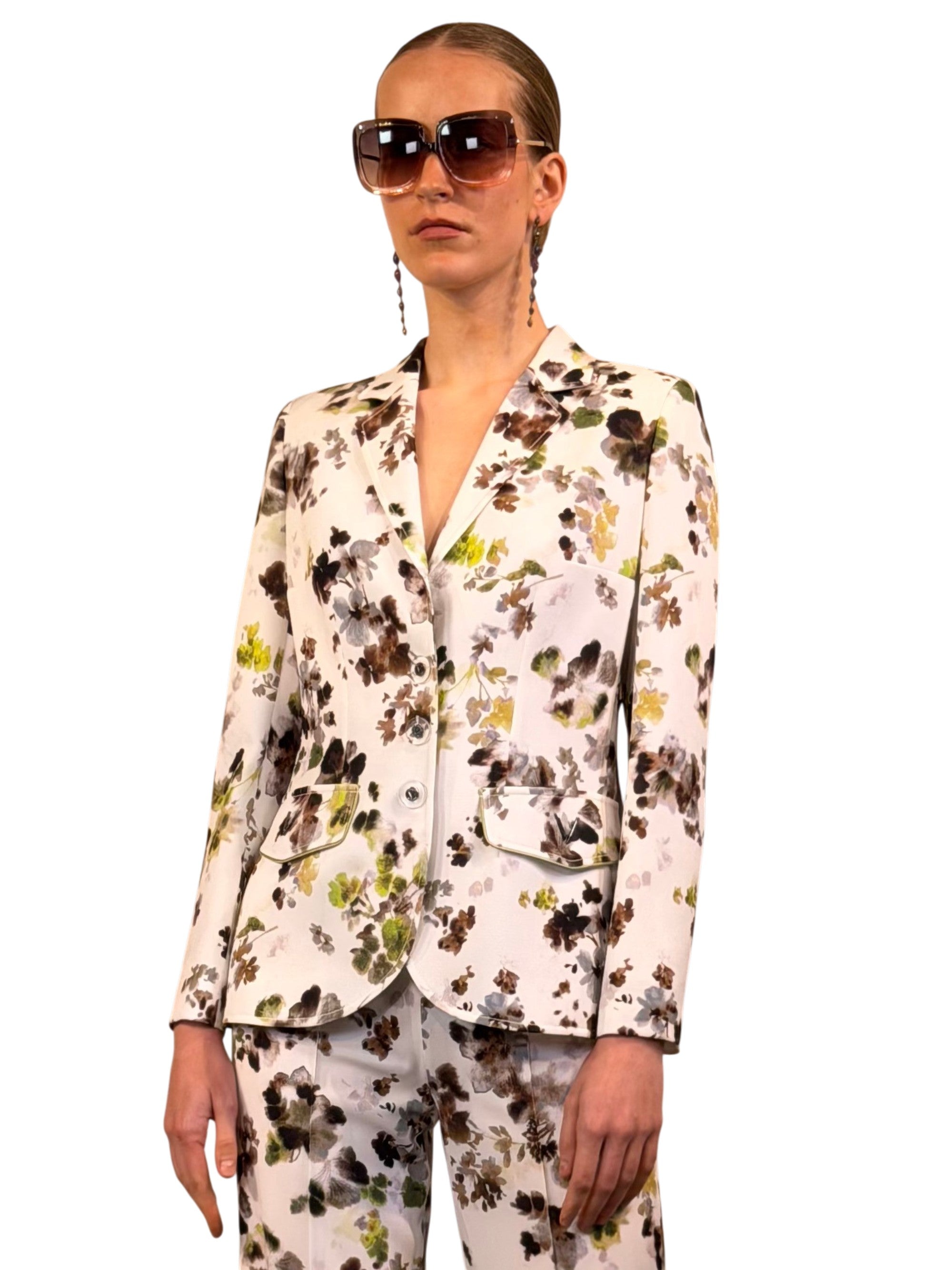 PRINTED TAILORED JACKET