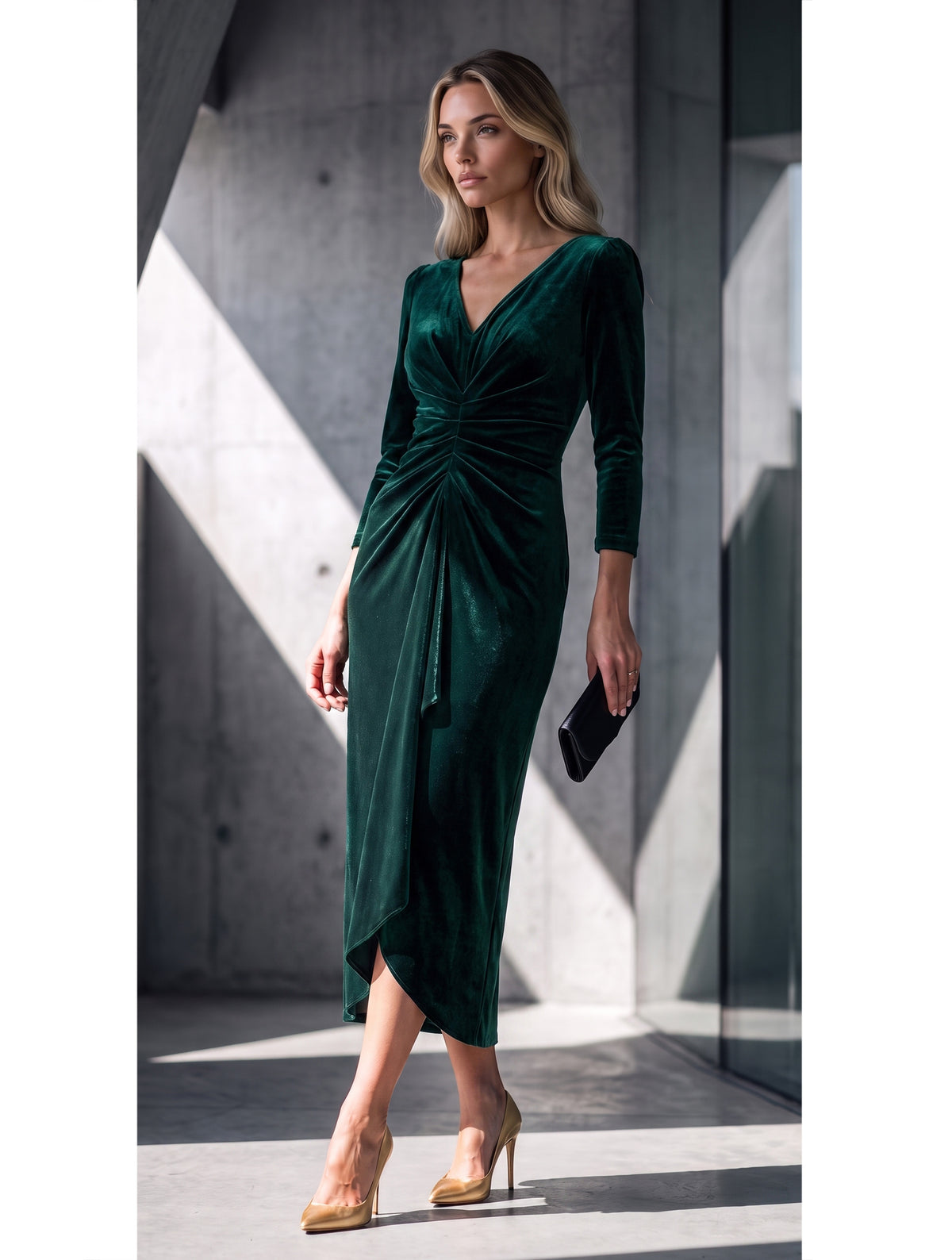 VIENNA VELVET DRESS