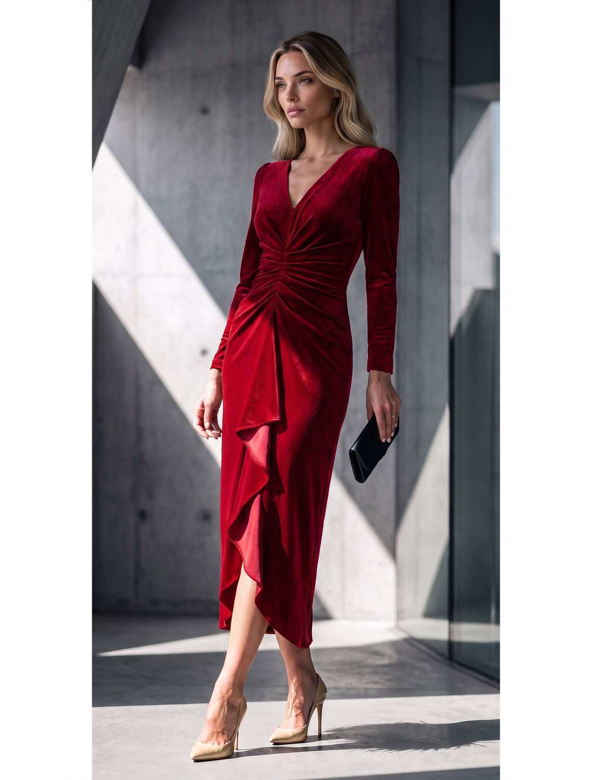 VIENNA VELVET DRESS