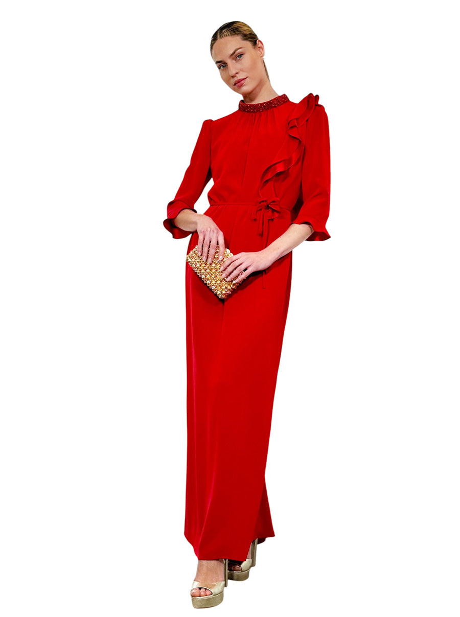 LONG DRESS CRYSTAL TUNIC