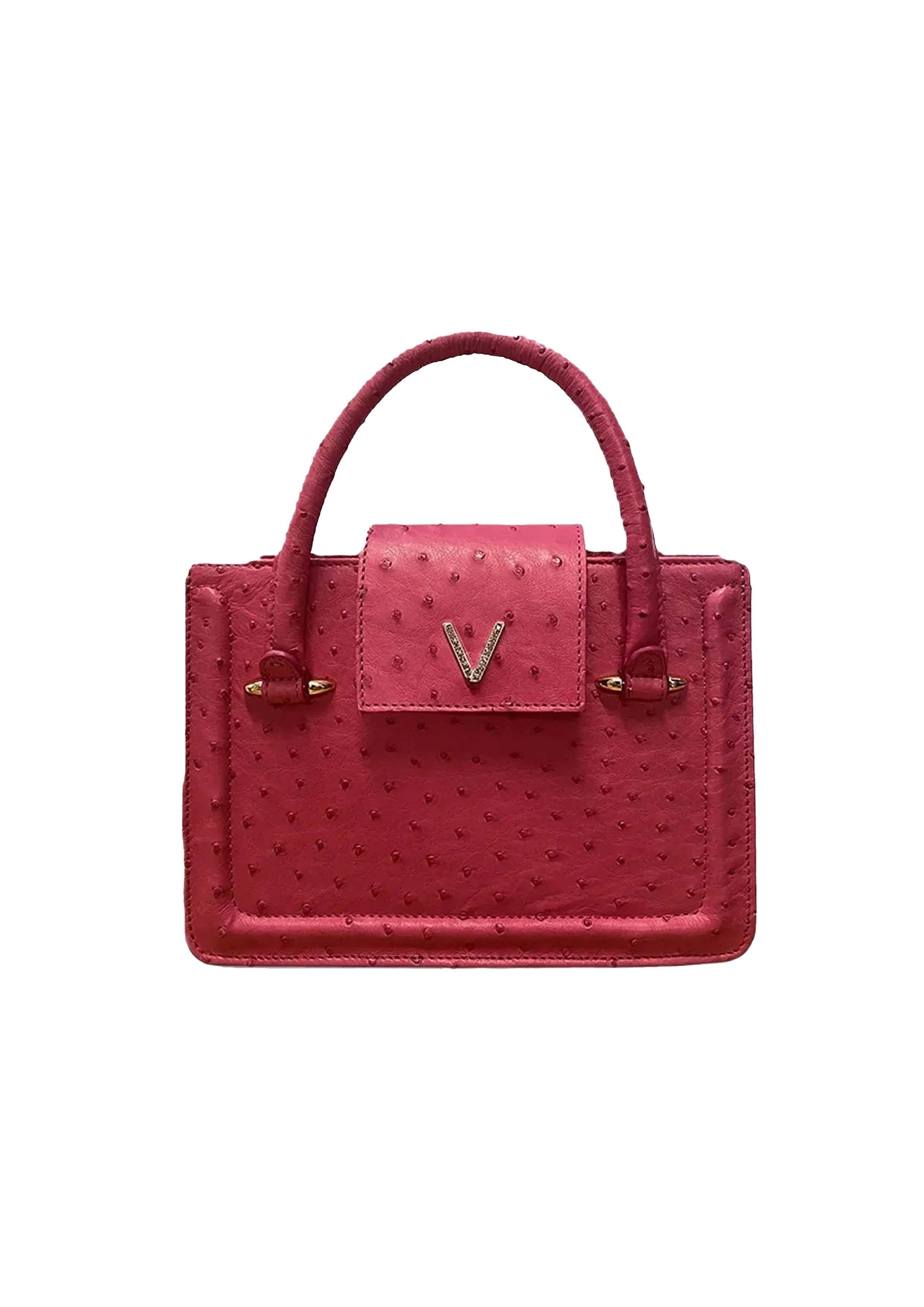 HARPER V OSTRICH TOTE