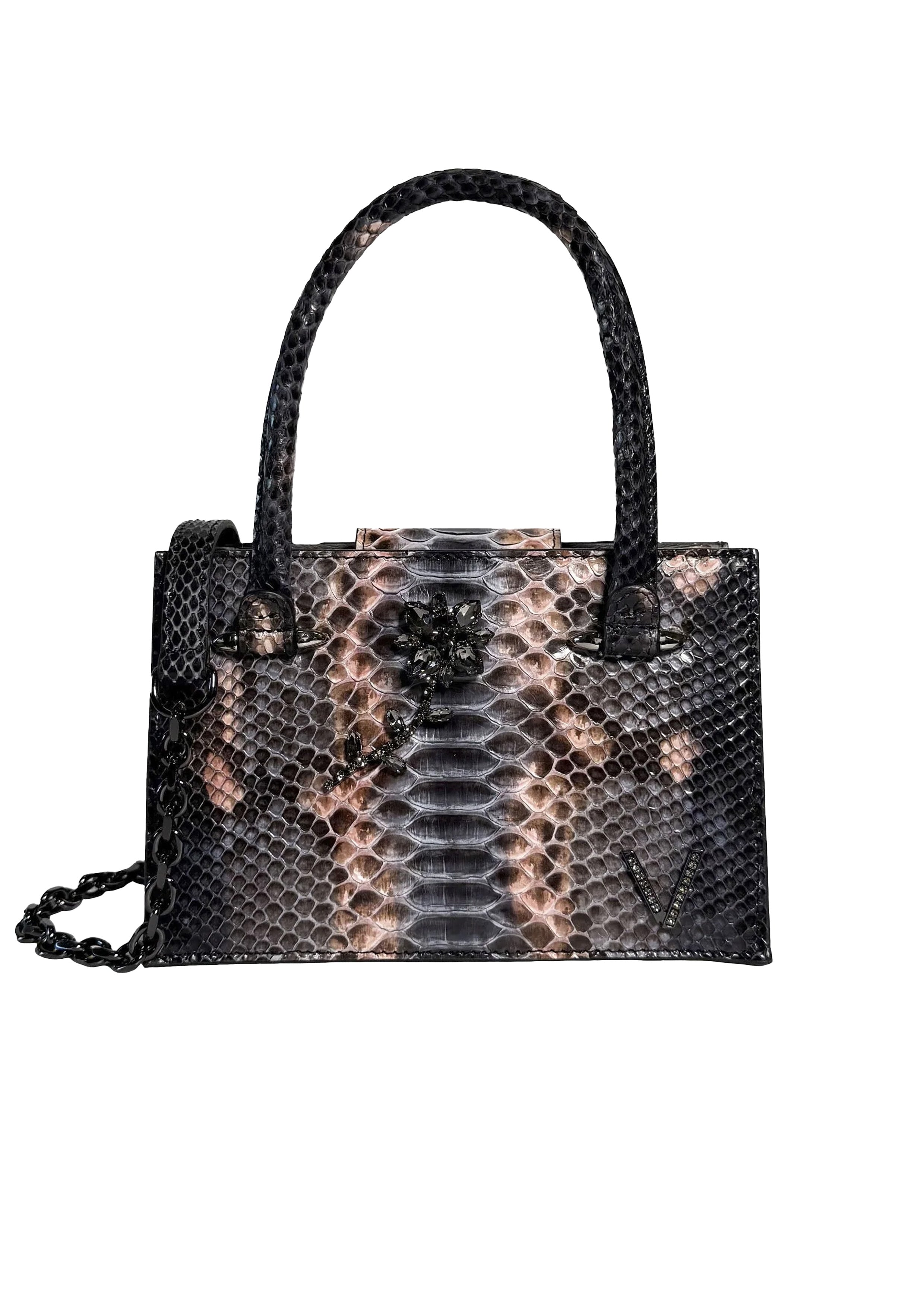 BROOKLYN MINI PYTHON CRYSTAL FLOWER