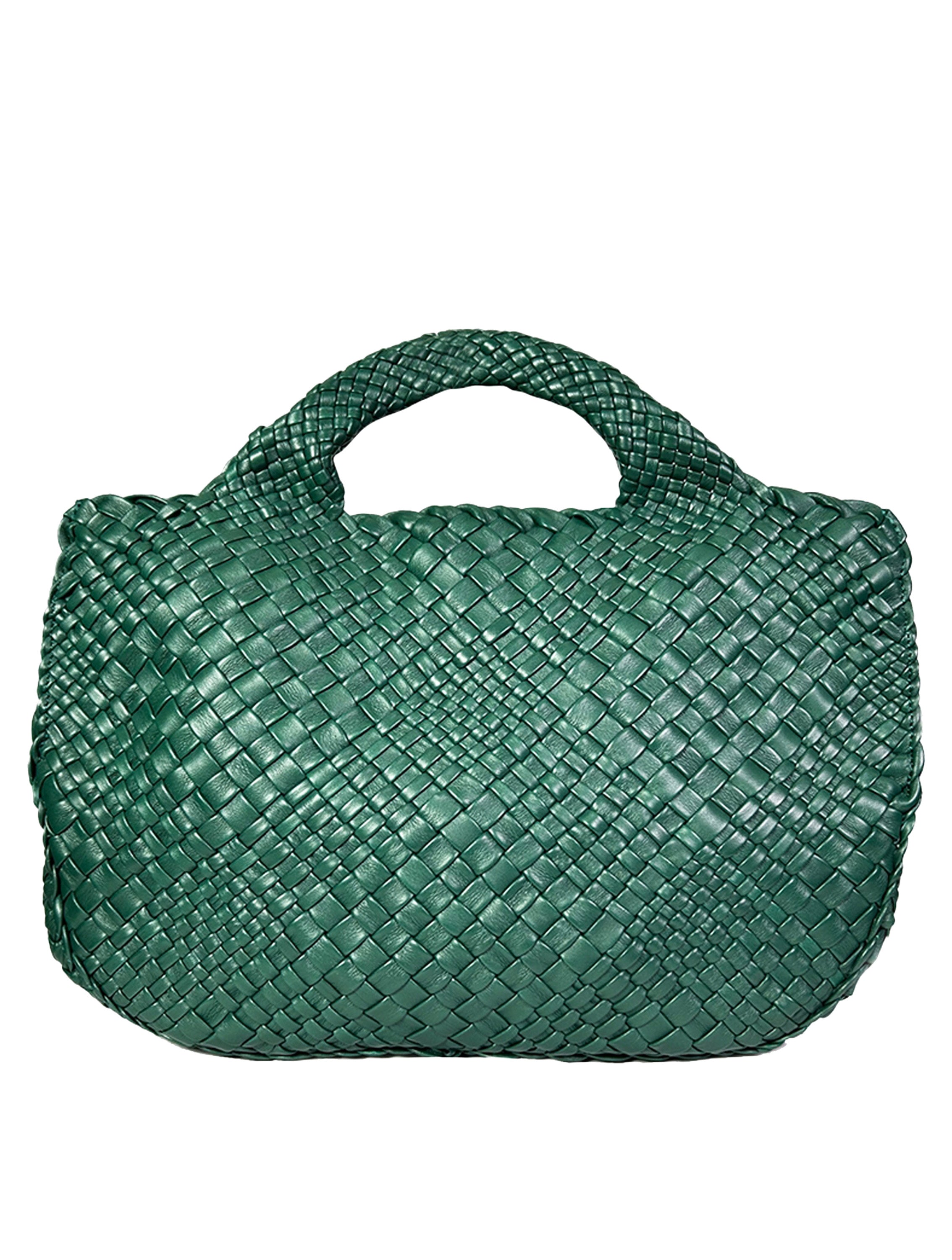 THE V BRAIDED TOTE