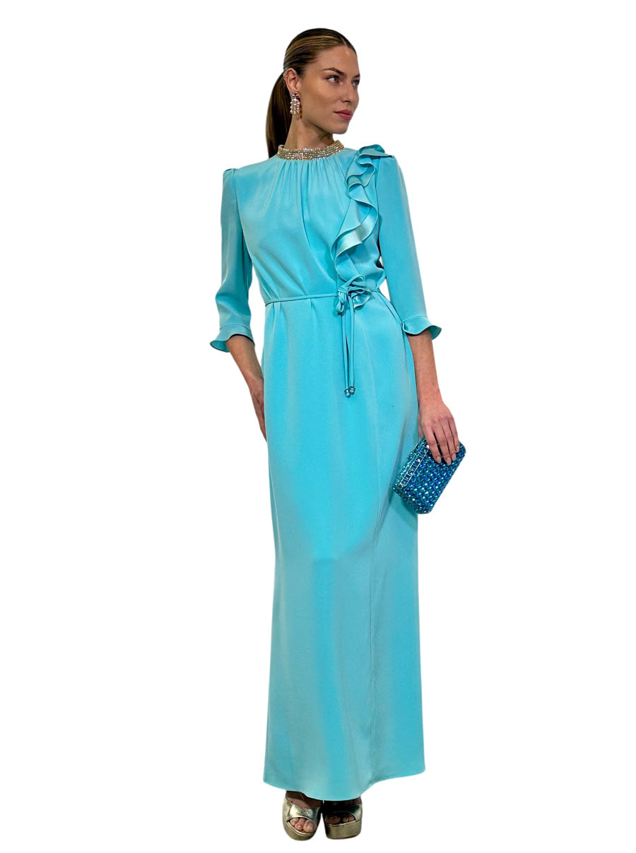 LONG DRESS CRYSTAL TUNIC