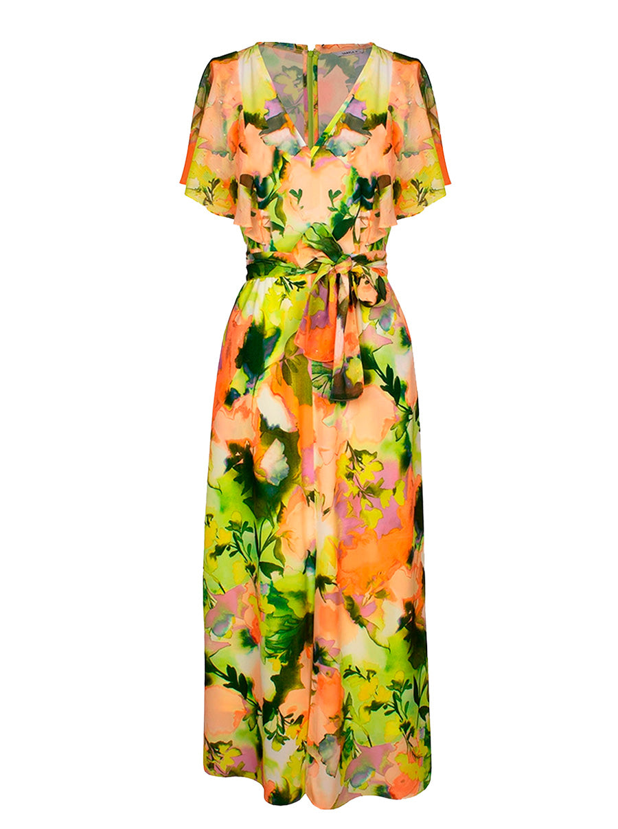 TROPICAL MAXI DRESS