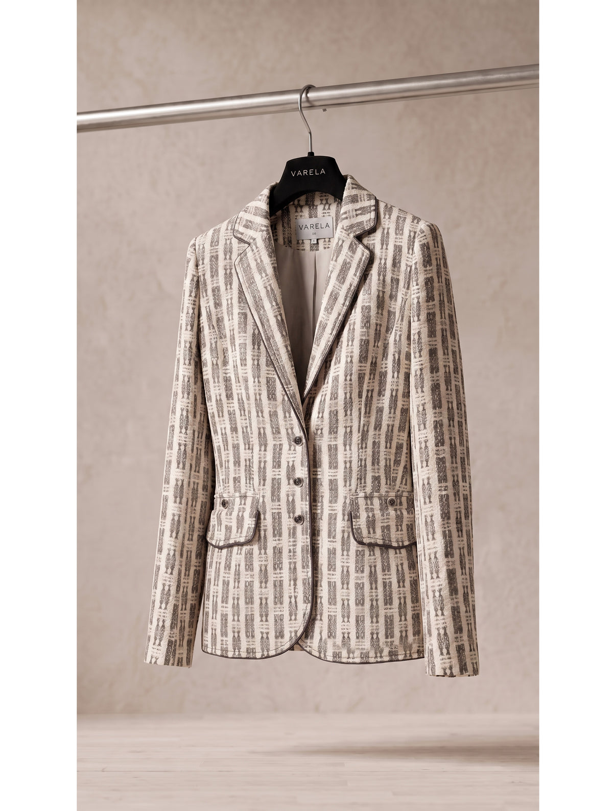 CHAQUETA TWEED CINTAS