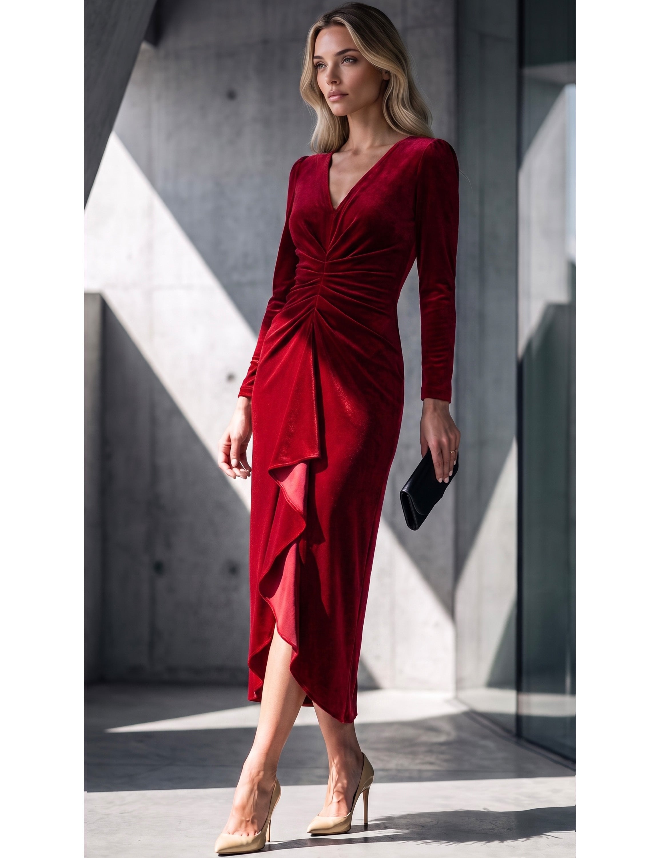 VIENNA VELVET DRESS
